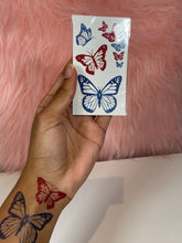 Load image into Gallery viewer, Butterflies - Fake Tattoo
