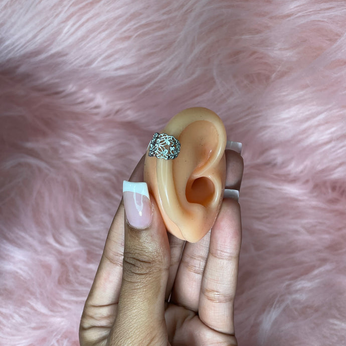 Floral Ear Cuff